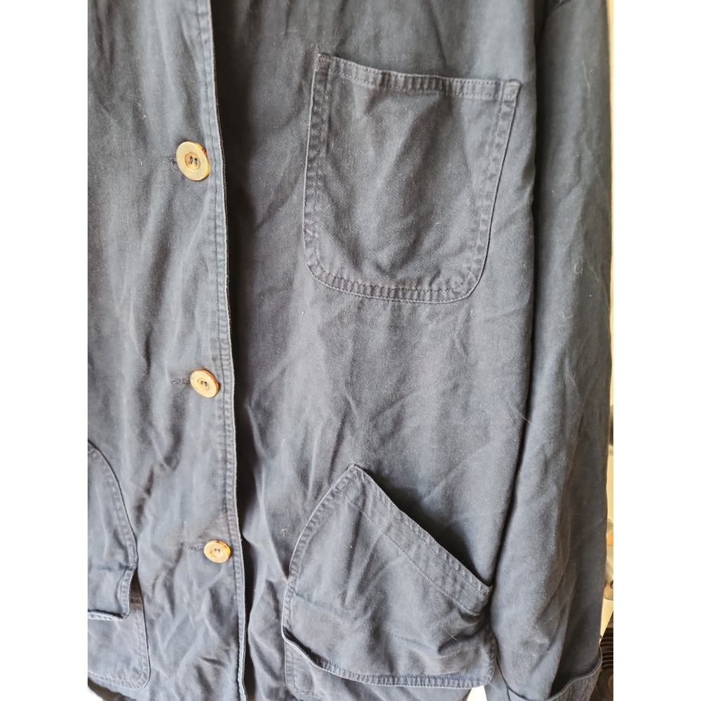 Faded Glory Womens Vintage 90s Chore Barn Coat Three Pocket Farm Plaid Jacket - Picture 3 of 12